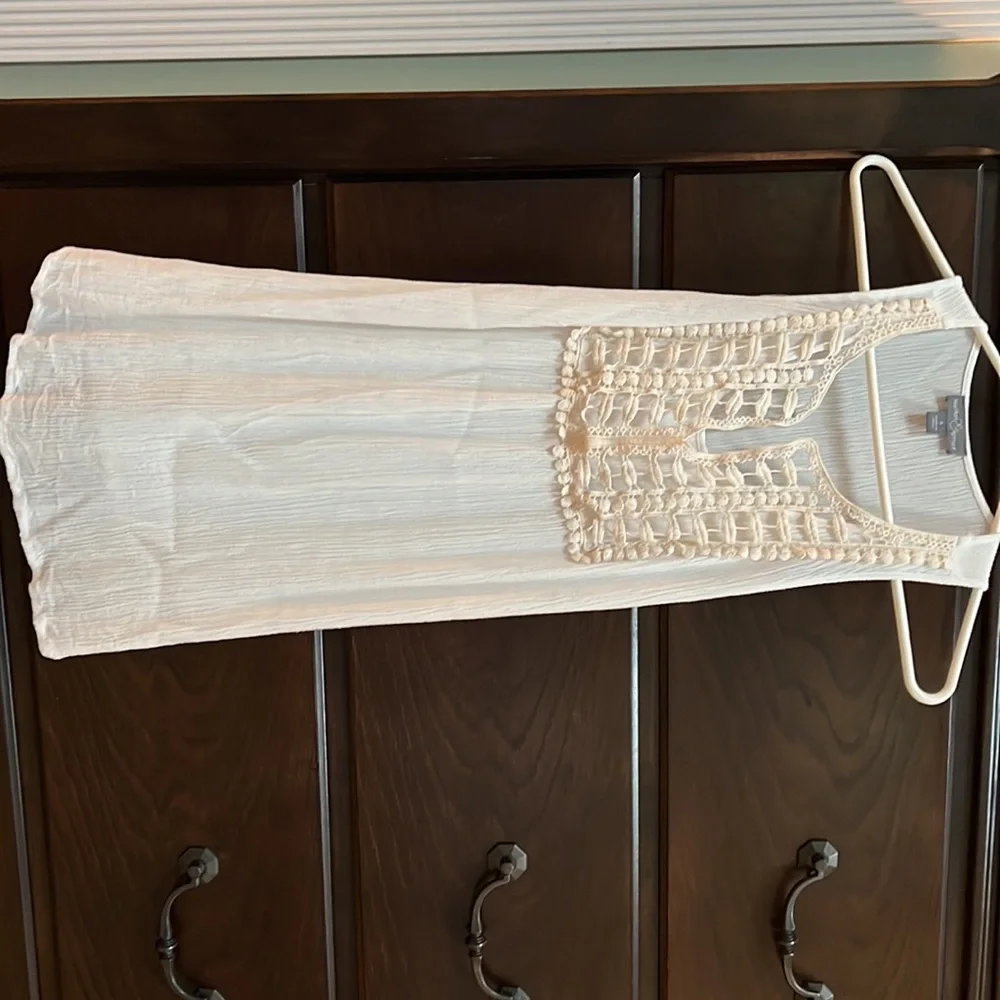 Market and Spruce Boho Top Cream Size Small - Picture 2 of 2